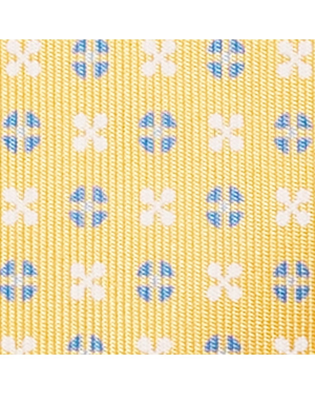 E.MARINELLA Metallic Silk Geometric Tie for men