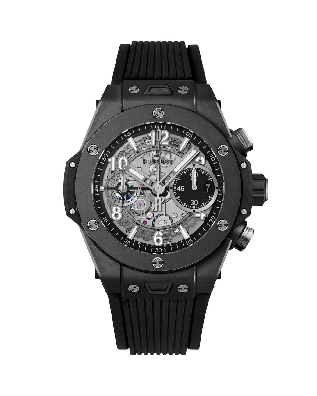 Hublot Black Ceramic Big Bang Unico Magic Watch for men