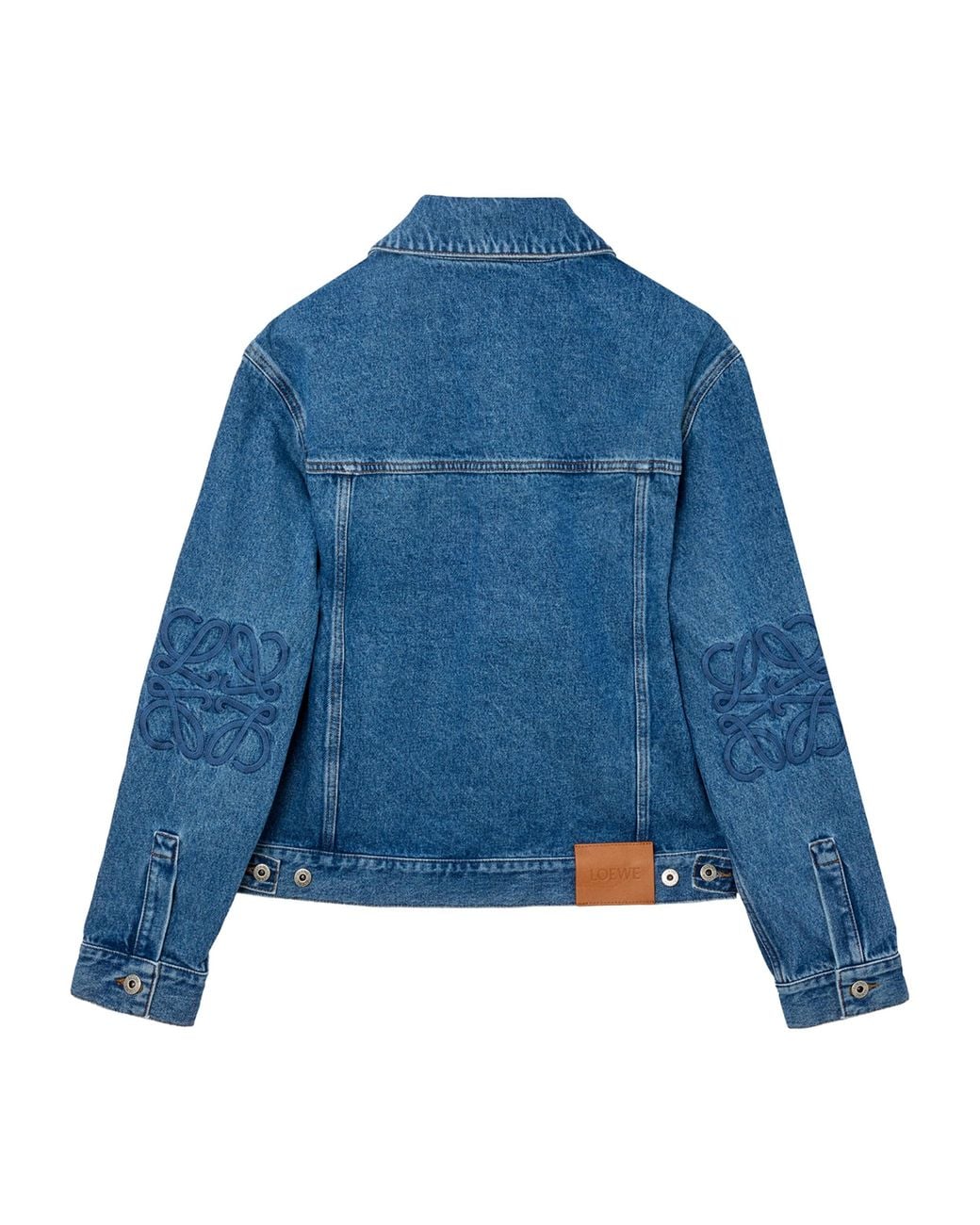 Loewe Blue Anagram Denim Jacket for men