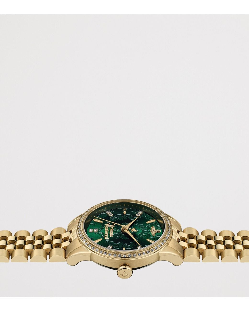 Vivienne Westwood Metallic Stainless Steel Little Wallace Watch