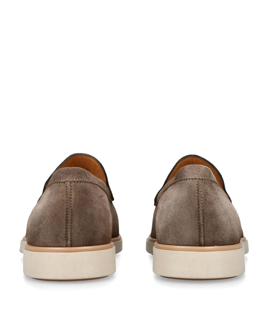 Magnanni Shoes Brown Leather Paraiso Loafers for men