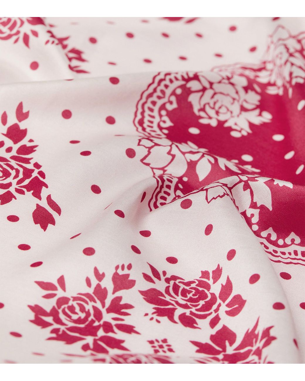 Givenchy Pink Cotton-Silk Printed Shawl