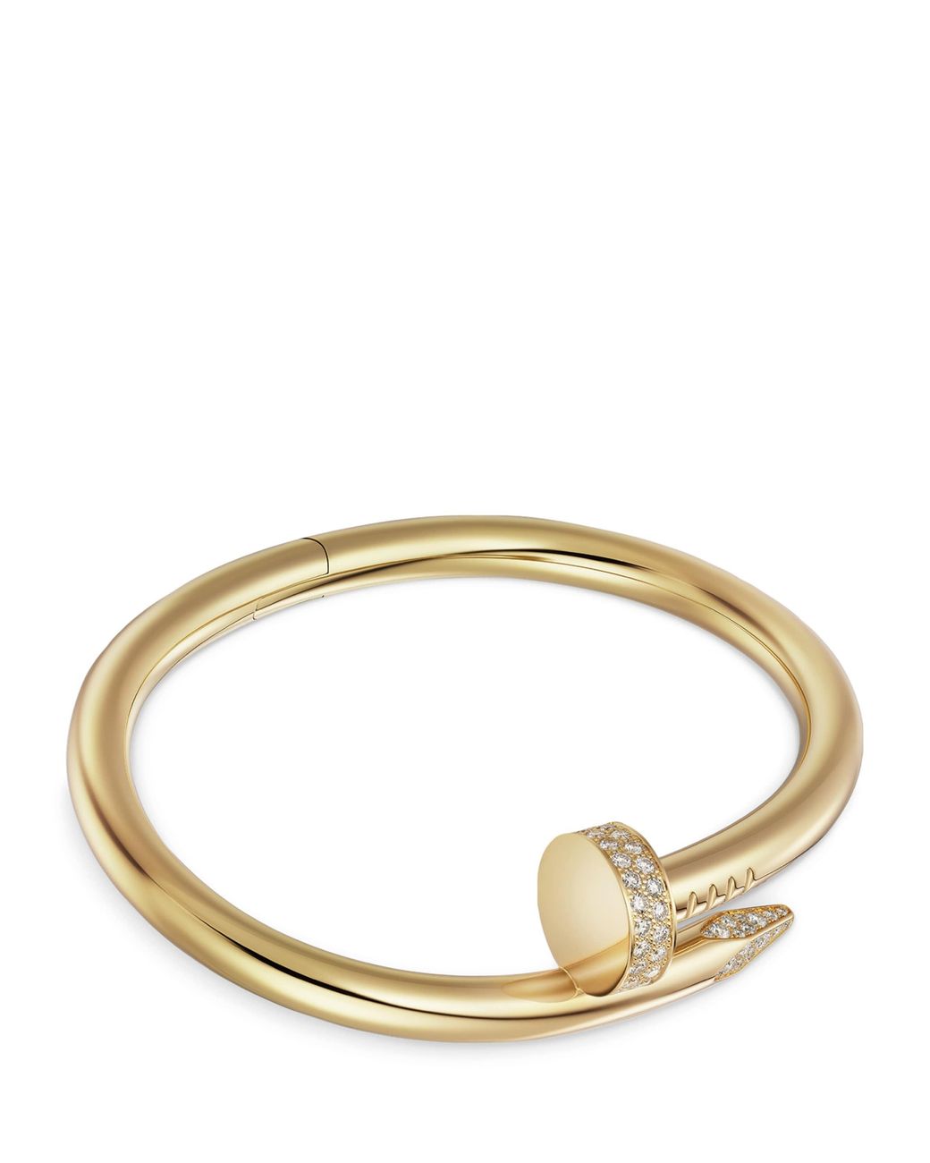 Cartier Metallic And Diamond Juste Un Clou Bracelet