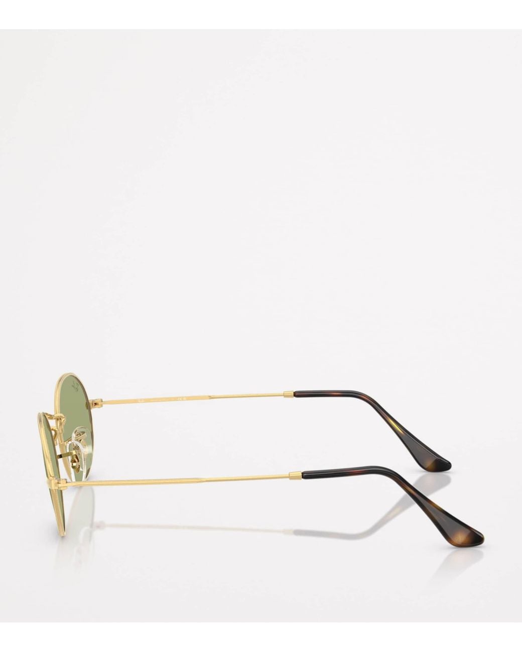 Ray-Ban Green Rb3547 Oval Metal Sunglasses