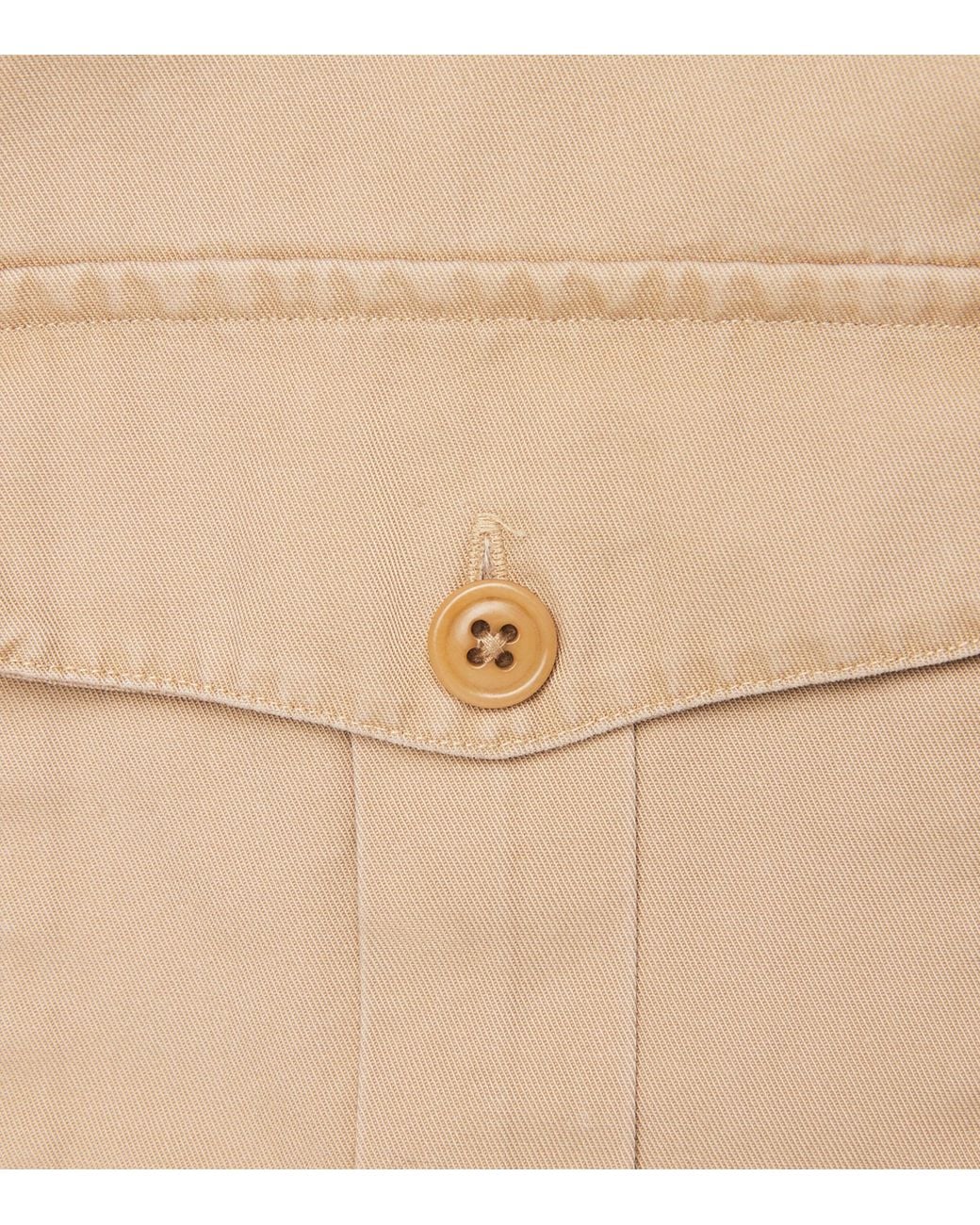 Polo Ralph Lauren Natural Cotton Chest Pocket Shirt for men