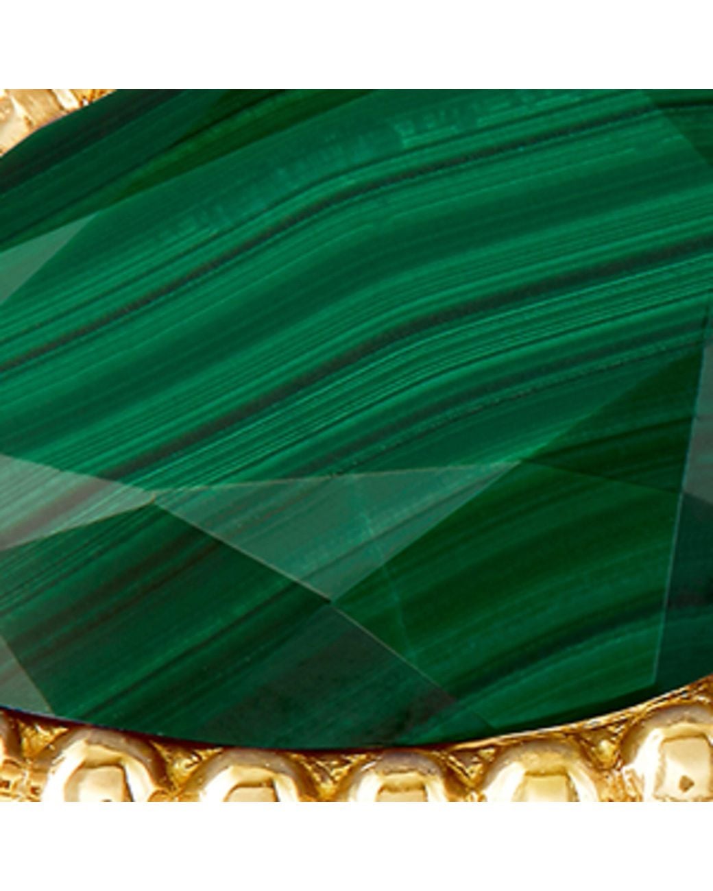 Boucheron Metallic Malachite And Diamond Serpent Bohème Ring