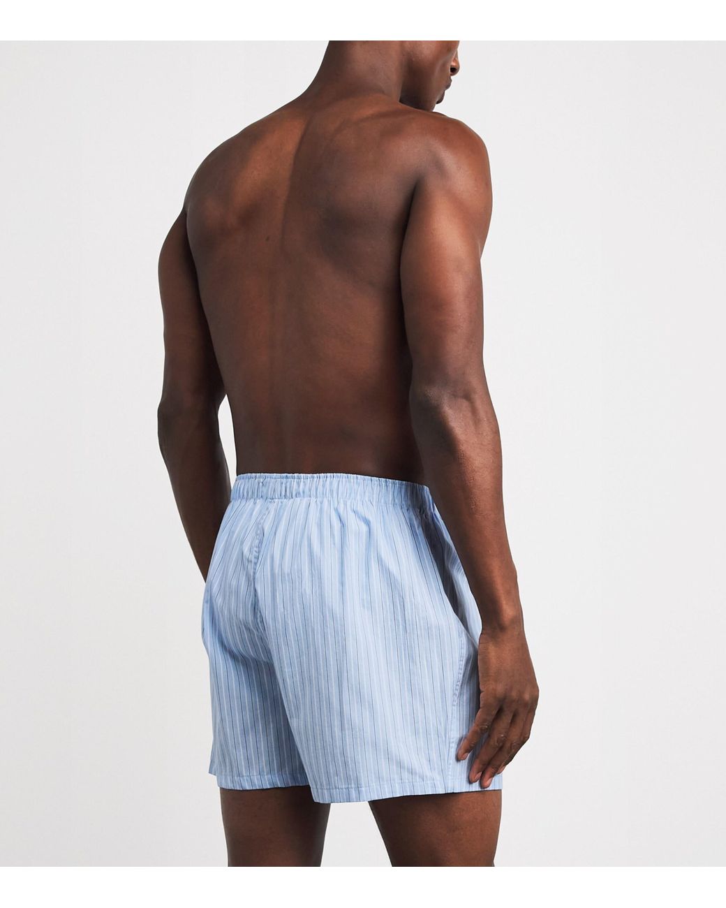 Polo Ralph Lauren Blue Cotton Classic Boxer Shorts for men