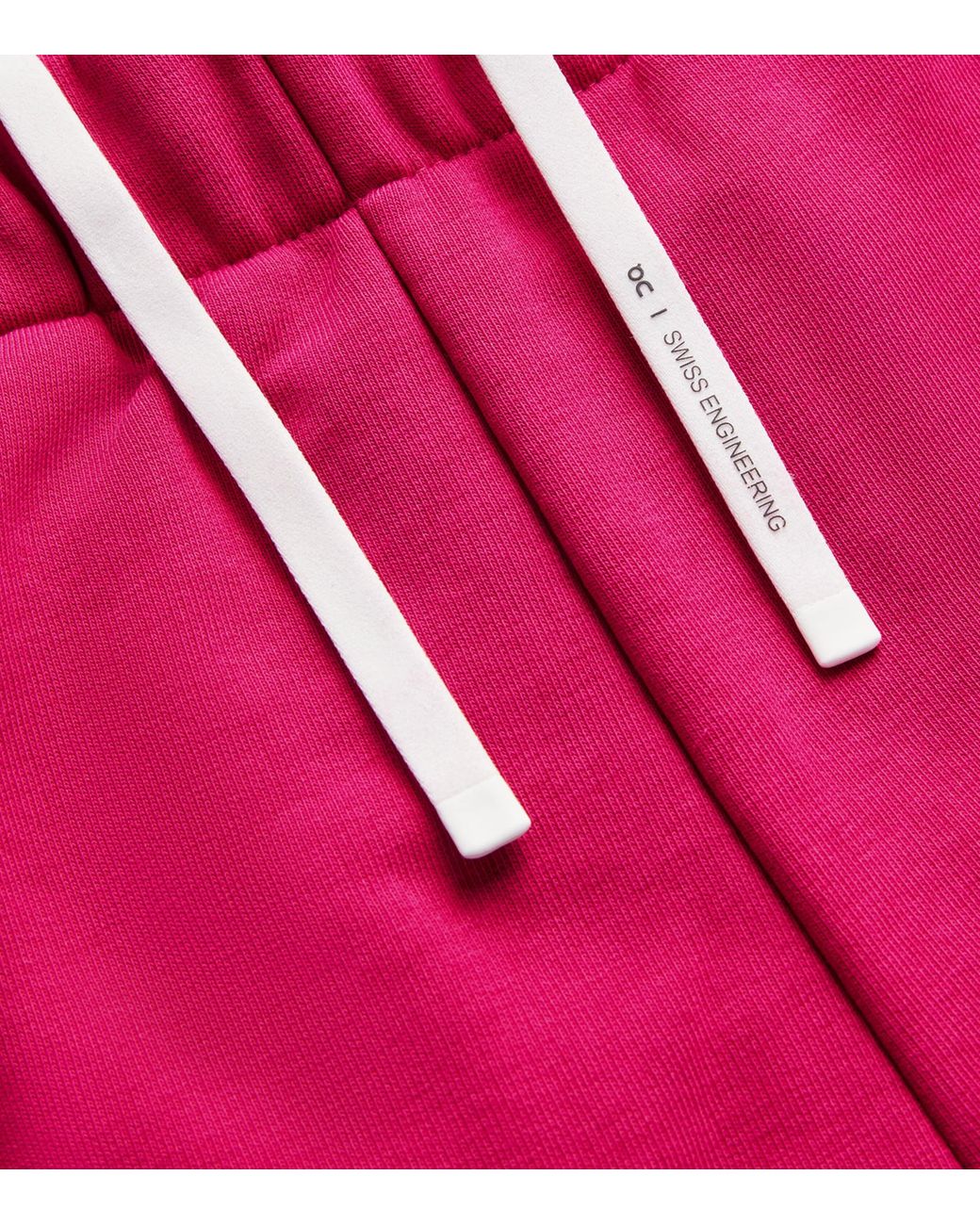 On Shoes Pink Organic Cott-Blend Club Sweatpants