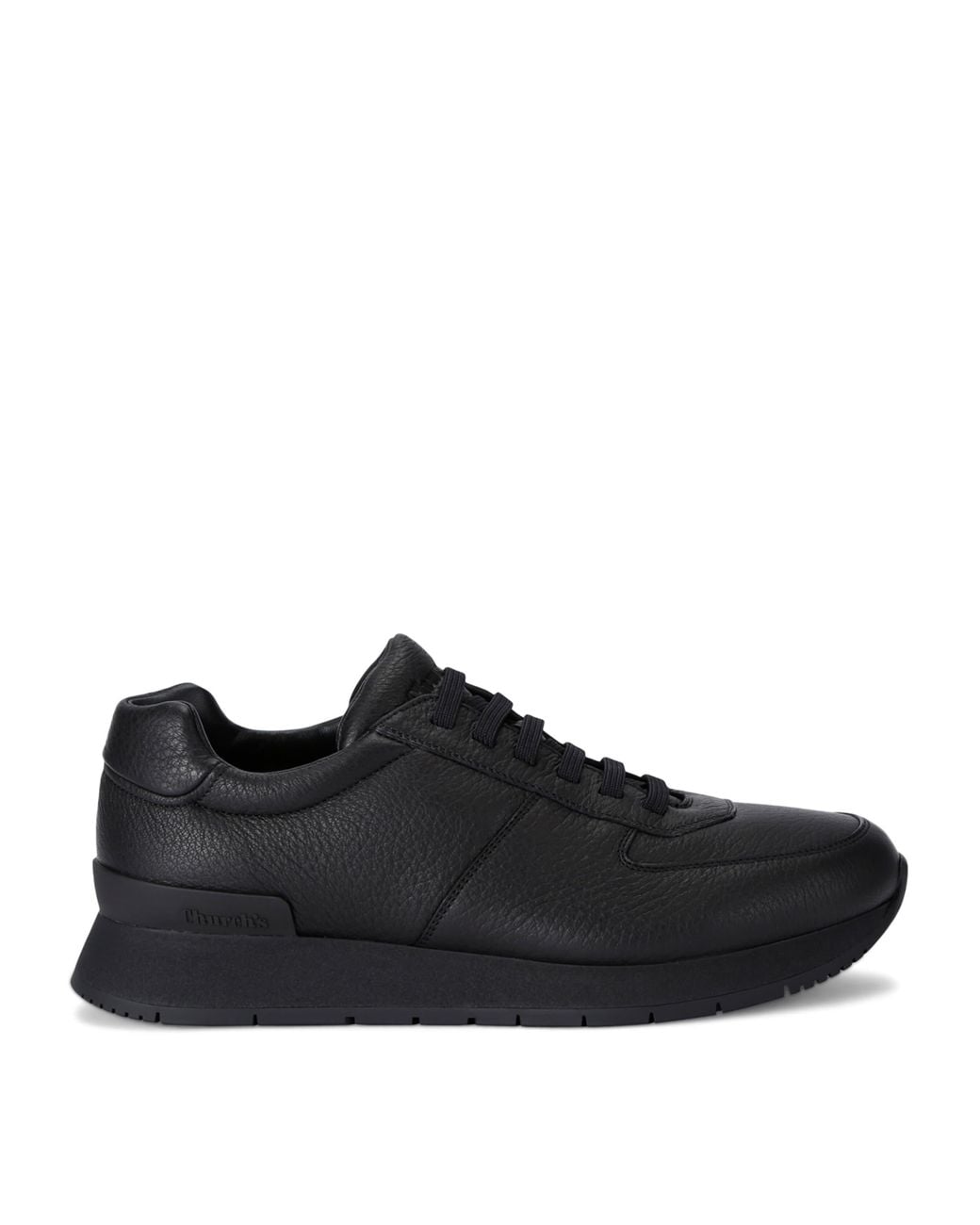 Church's Black Leather Livingston Sneakers for men