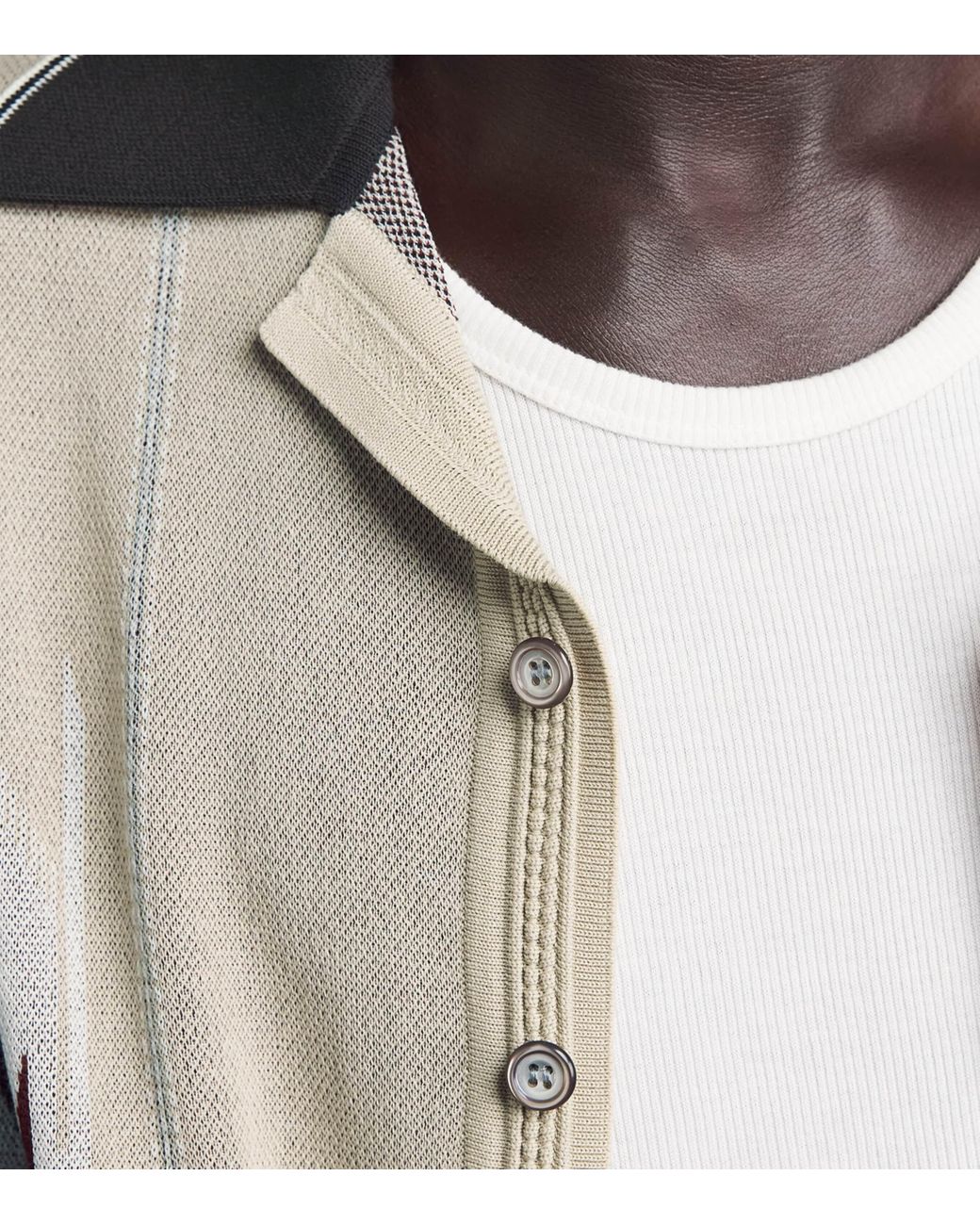 Kapital Natural Knitted Chimayo Shirt for men