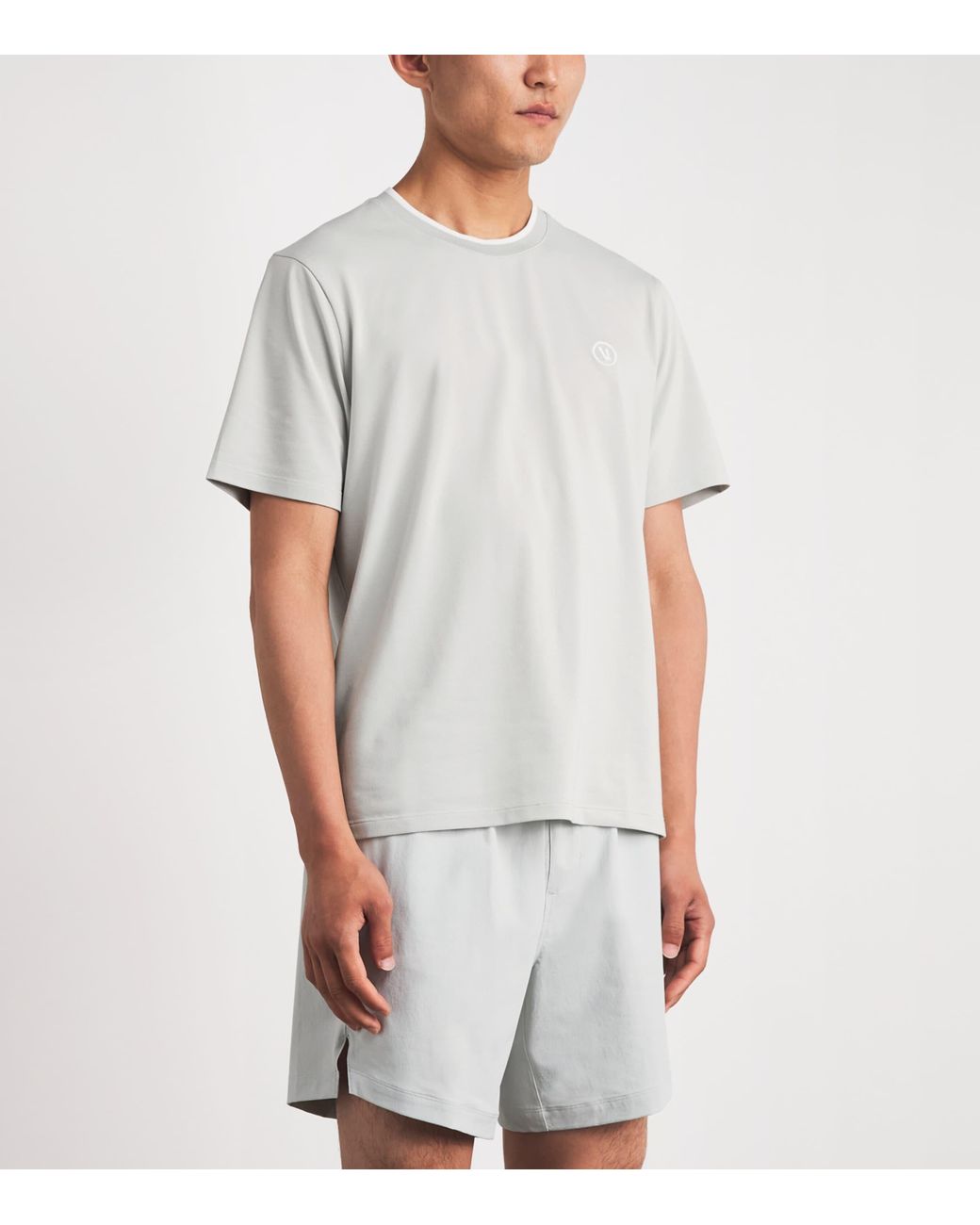 vuori White Logo Gamepoint T-Shirt for men