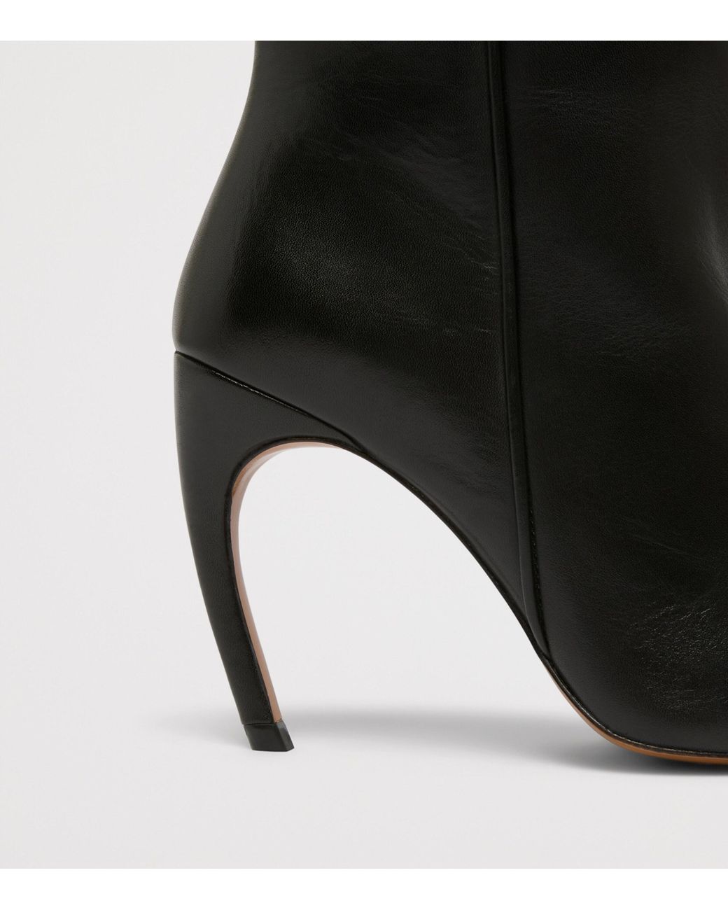 Marella Black X Cora Corré Leather Knee-High Boots