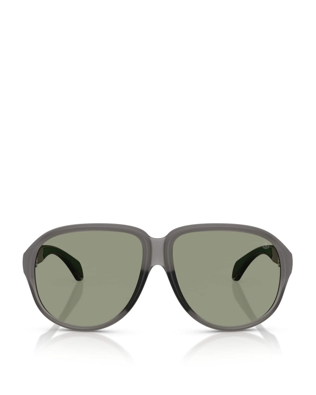 Moncler Green Injected Halcyonne Me8001 Sunglasses