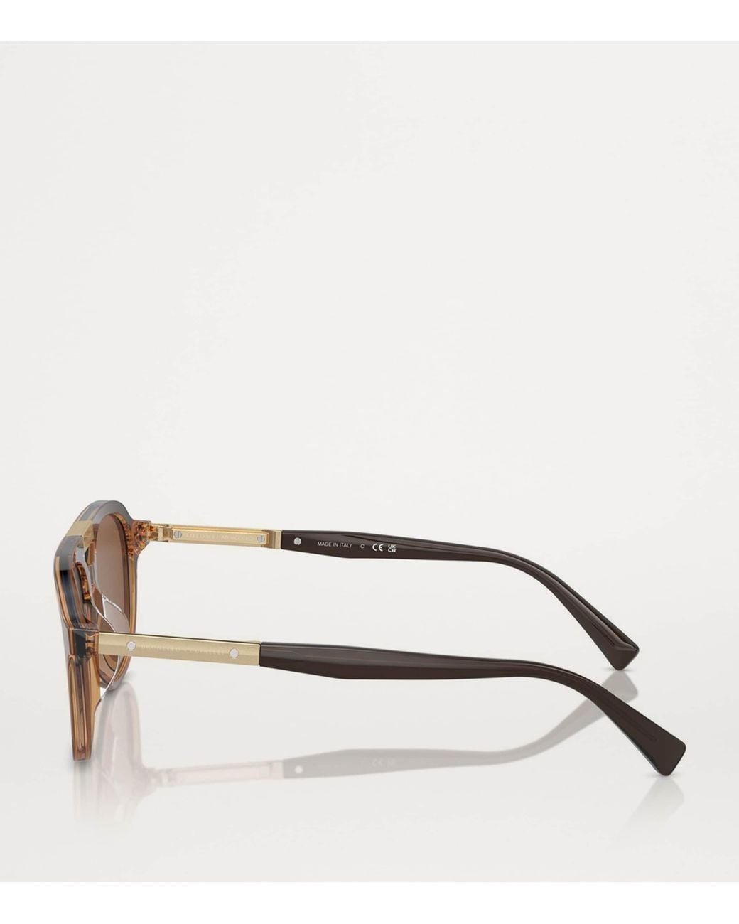 Brunello Cucinelli Brown Acetate Bc4001S Sunglasses for men