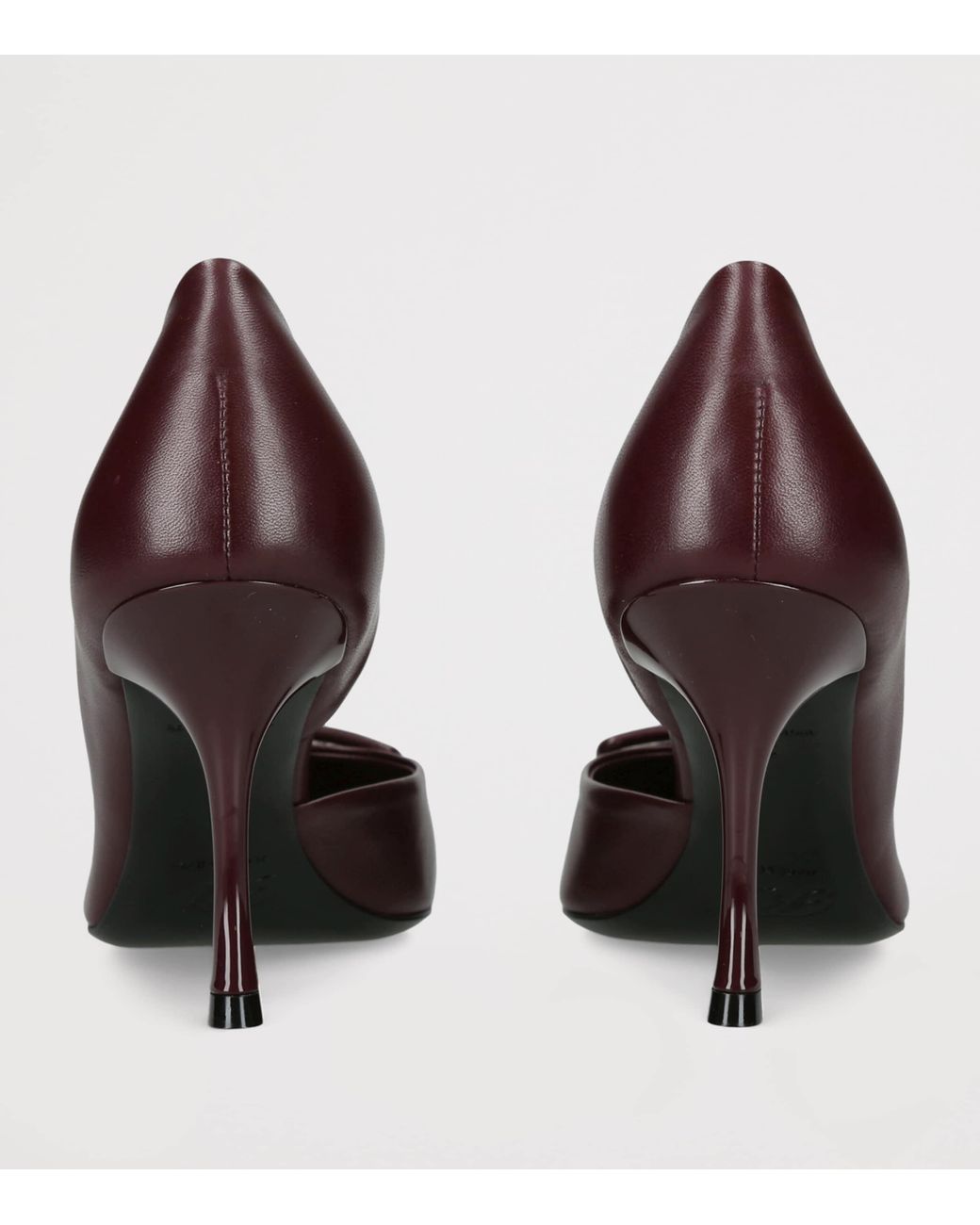Roger Vivier Purple Leather D'Orsay Pumps 85