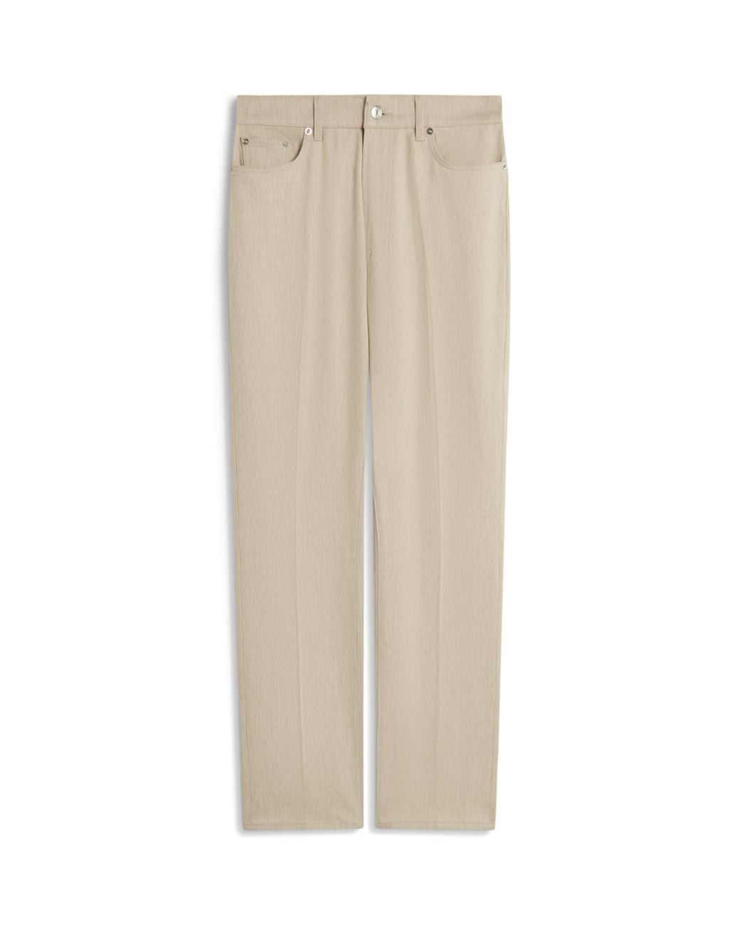 Dunhill Natural Wool-Blend Denim Trousers for men