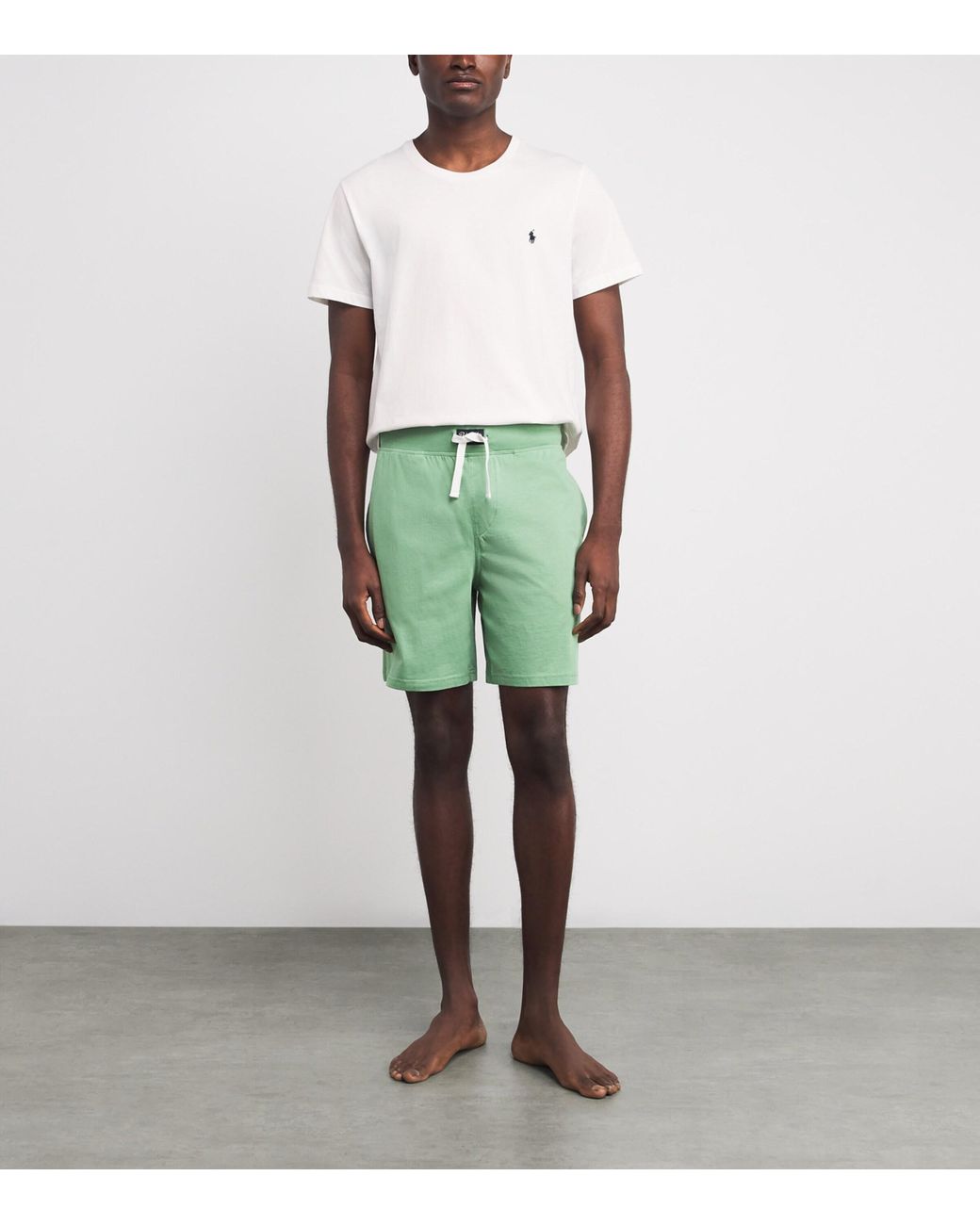 Polo Ralph Lauren Cotton Polo Pony Sleep T-Shirt in White for Men | Lyst UK