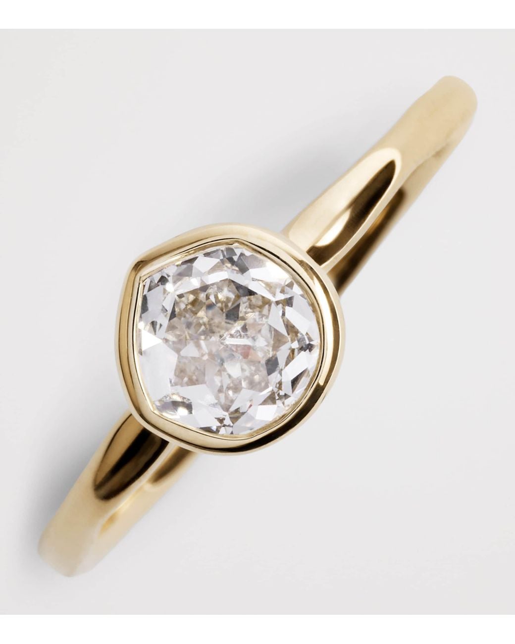 Monica Vinader White And Diamond Siren Ring
