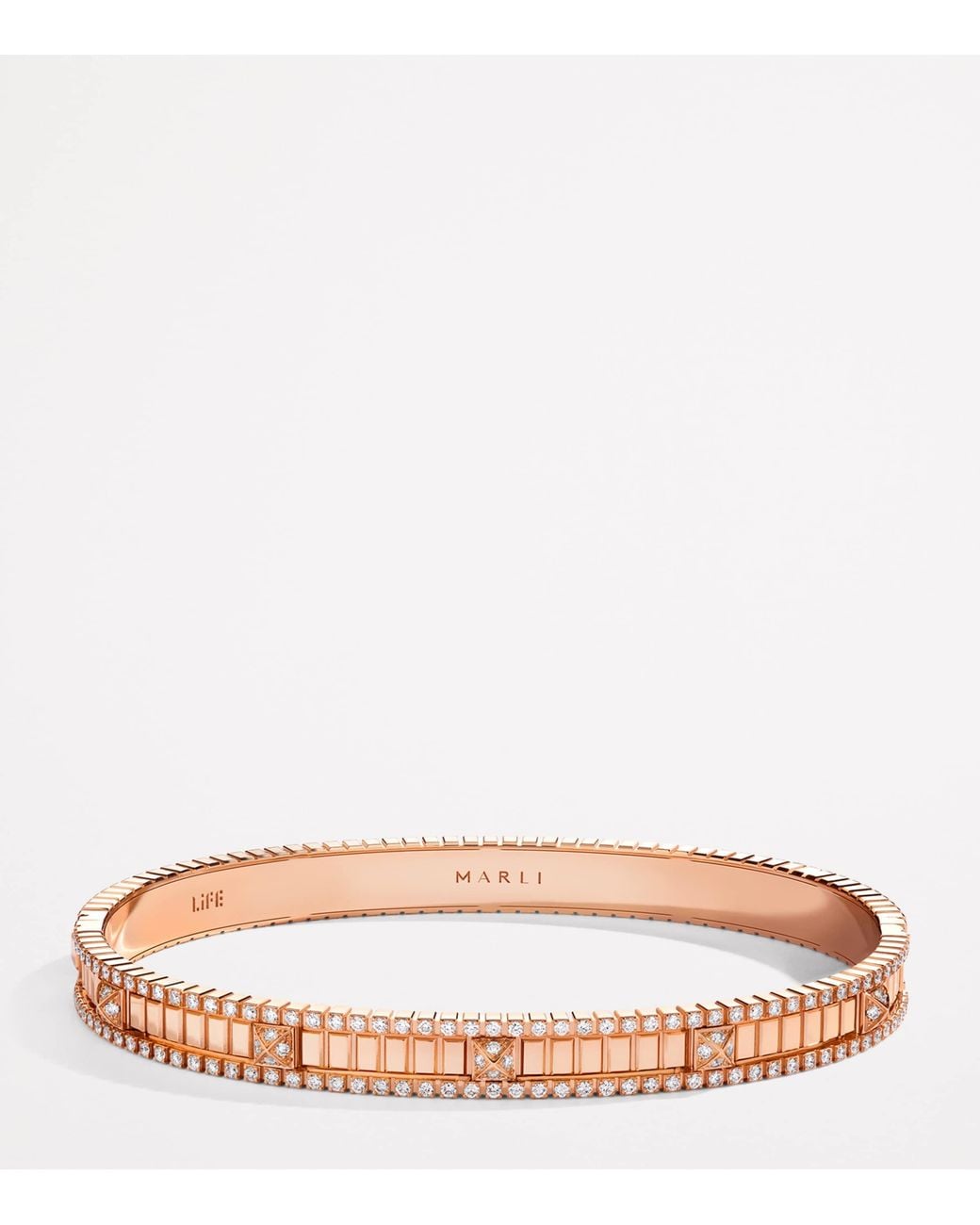 Marli New York Metallic And Diamond Life Bangle