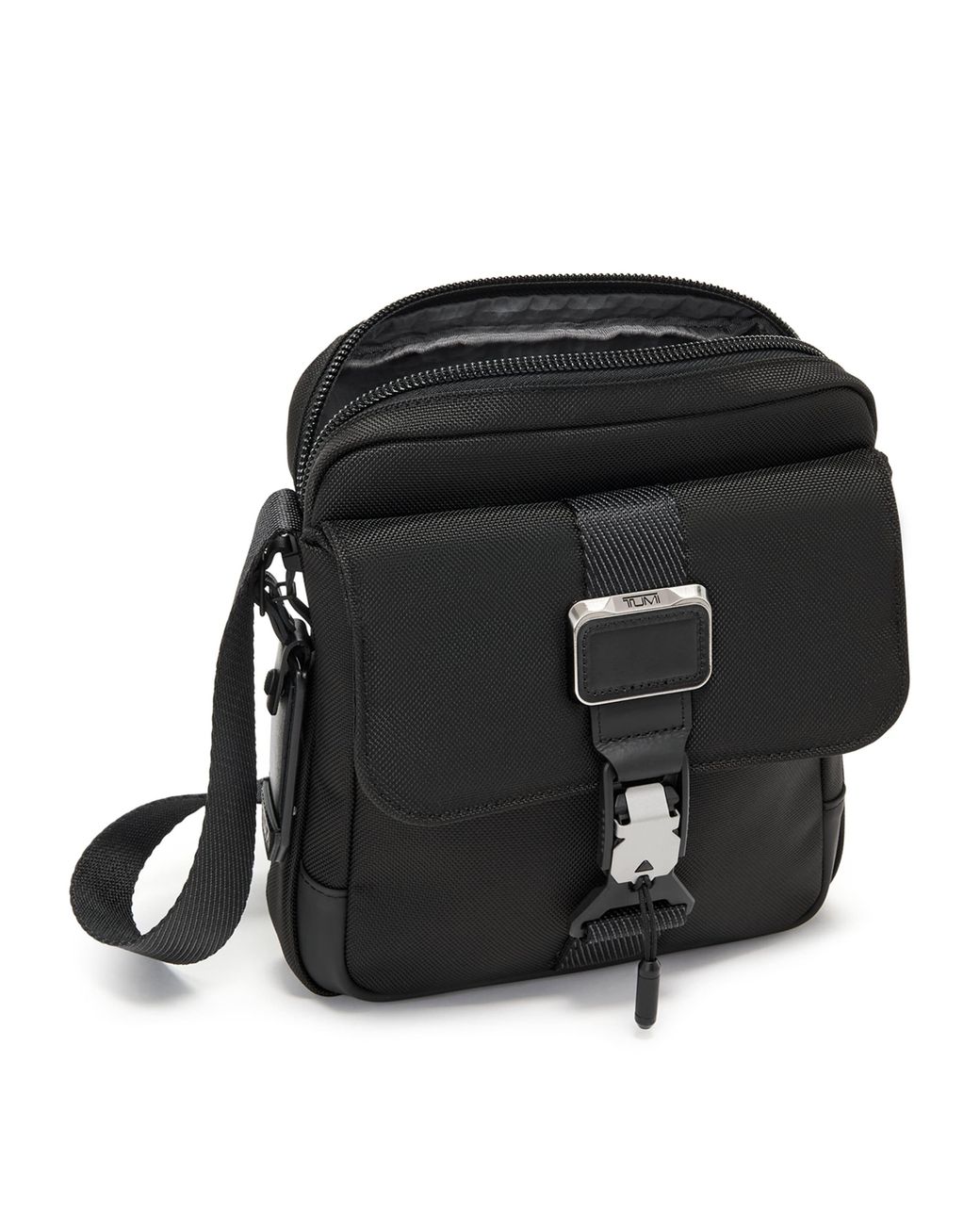 Tumi Black Alpha Bravo Day Cross-Body Bag for men