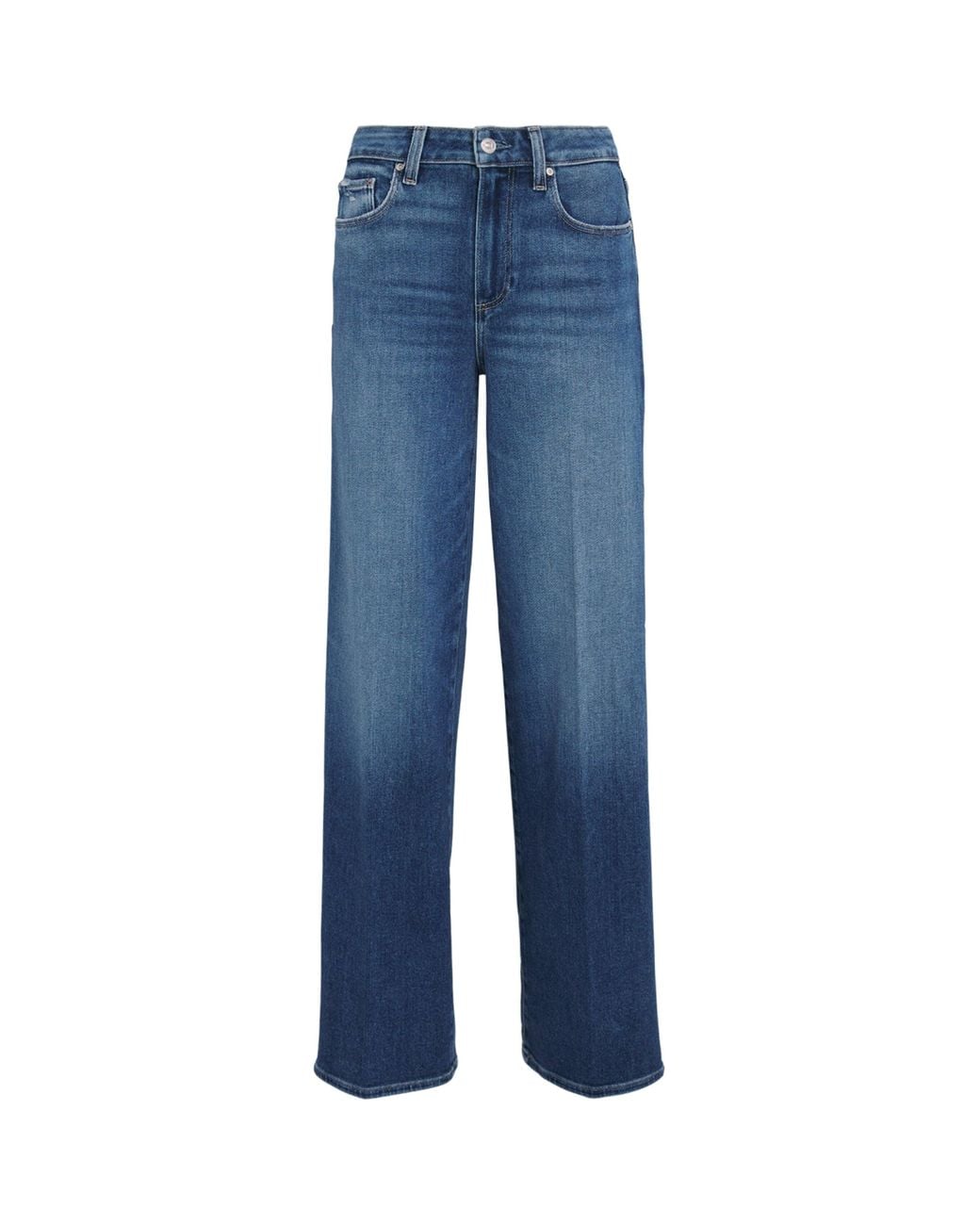 PAIGE Blue Tatum Wide-Leg Jeans