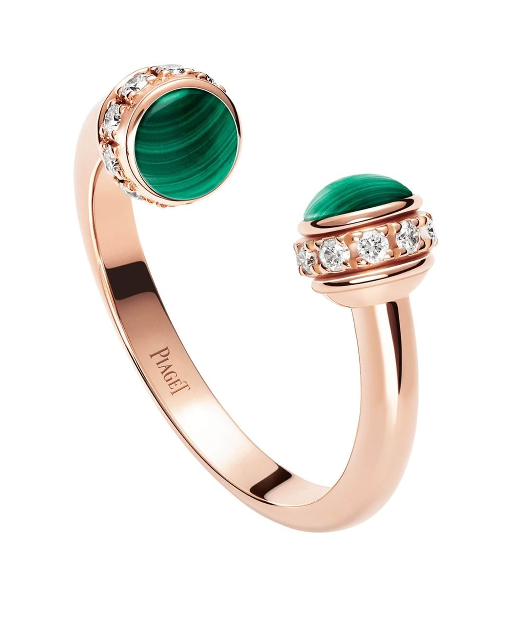 Piaget Green Rose, Diamond And Malachite Possession Ring