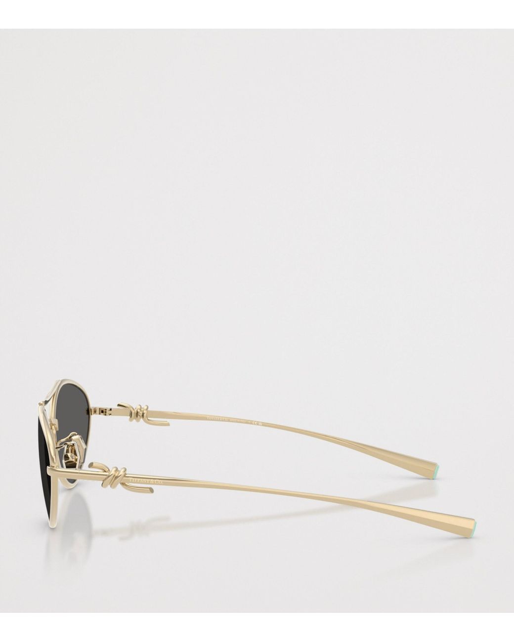 Tiffany & Co Gray Metal Irregular Tf3117 Sunglasses