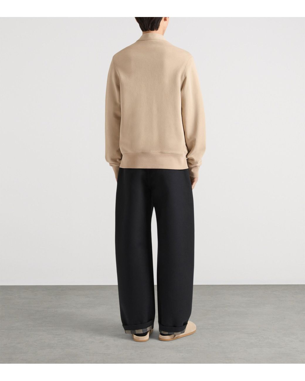 Givenchy Natural Cotton Logo-Tab Cardigan for men