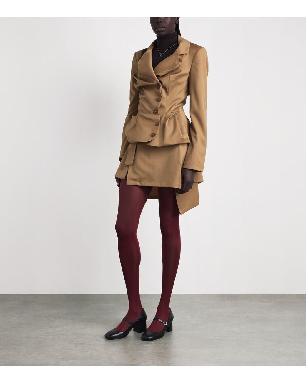 Vivienne Westwood Natural Wool Meghan Kilt