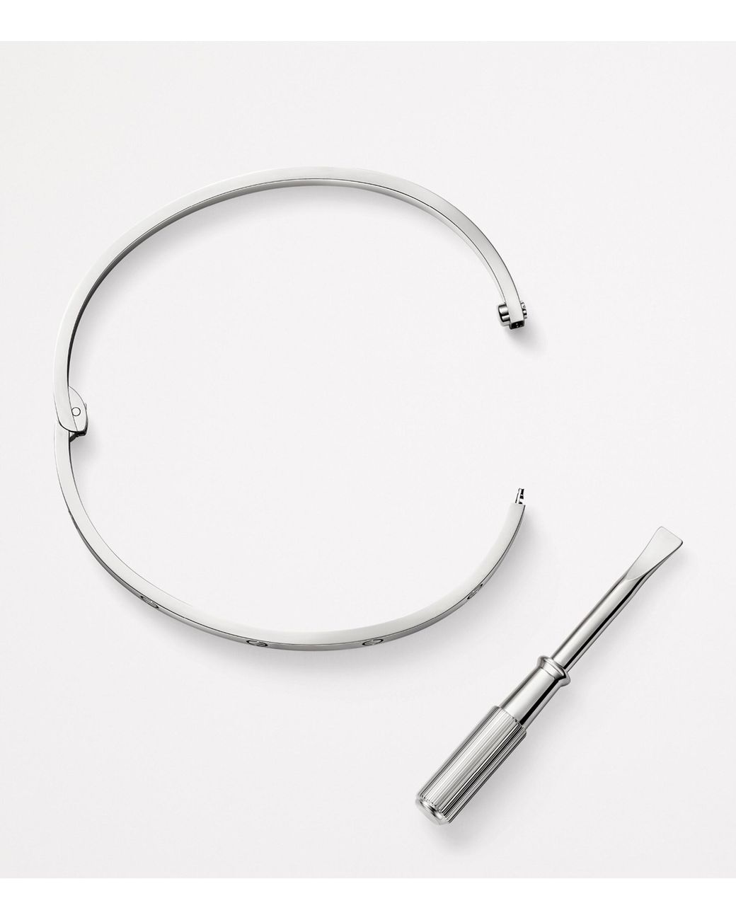 Cartier White Love Small Bracelet