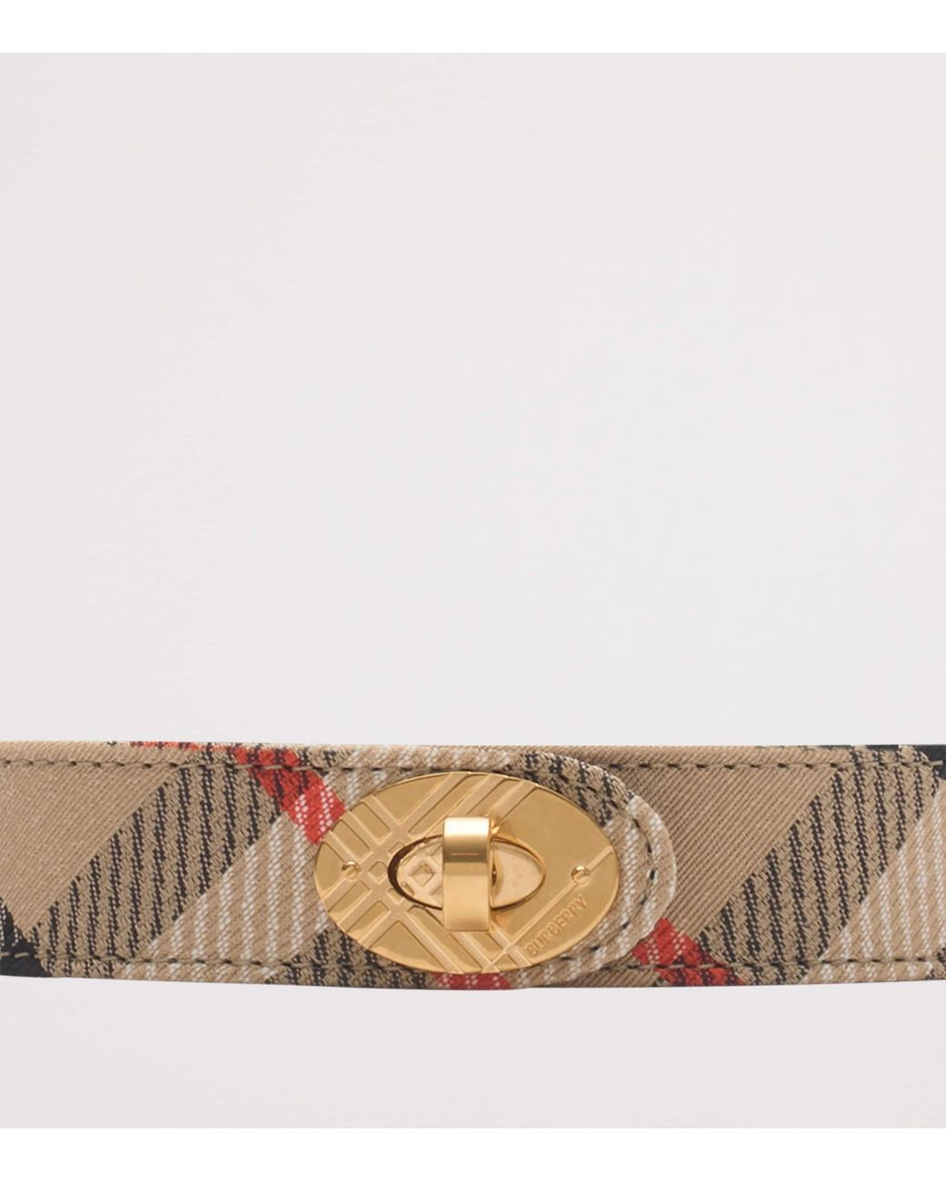 Burberry Natural Check Costwolds Belt