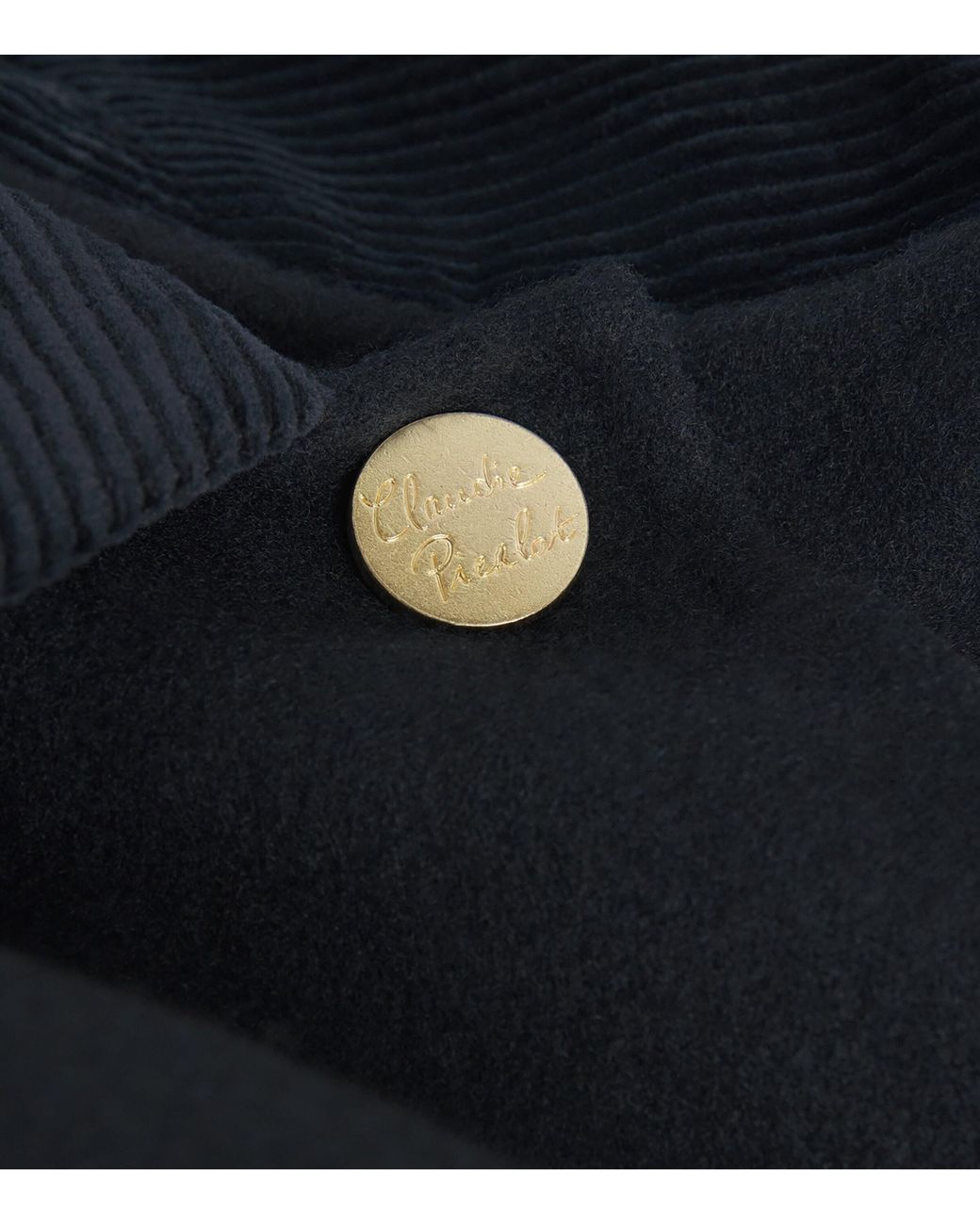 Claudie Pierlot Blue Wool Tailored Coat