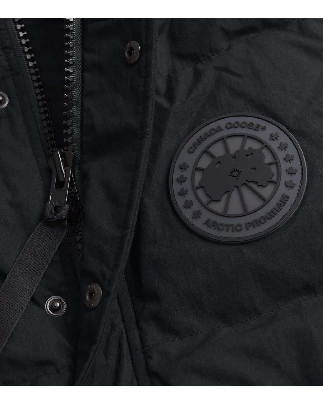 Canada Goose Black Garson Puffer Gilet for men