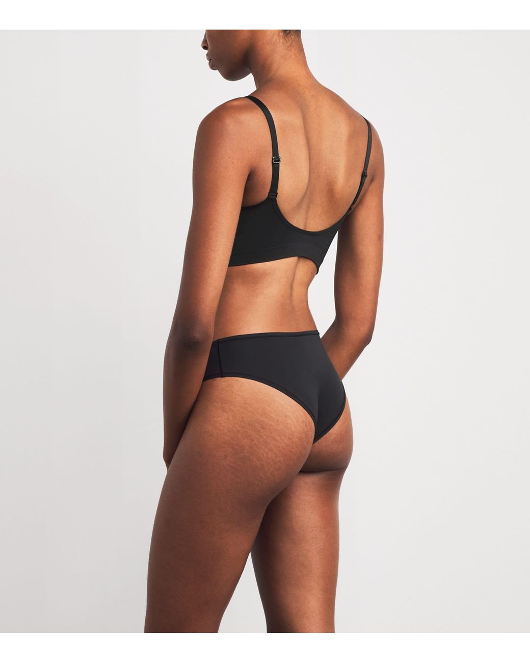 Skims Black Fits Everybody Cheeky Brief