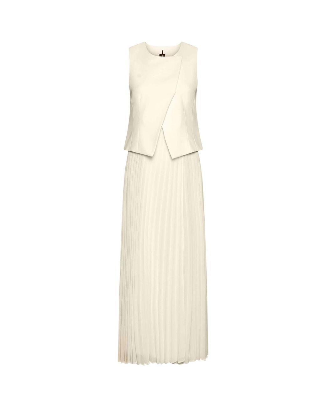 Marella Natural Two-Piece Effect Maxi Dress