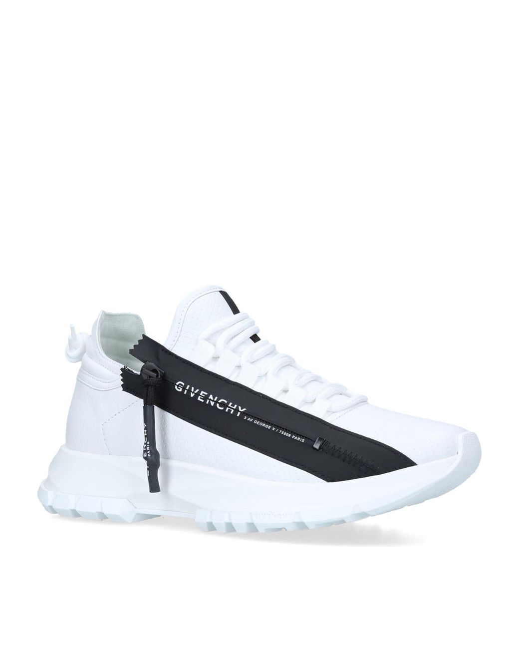 givenchy reverse sneakers in leather