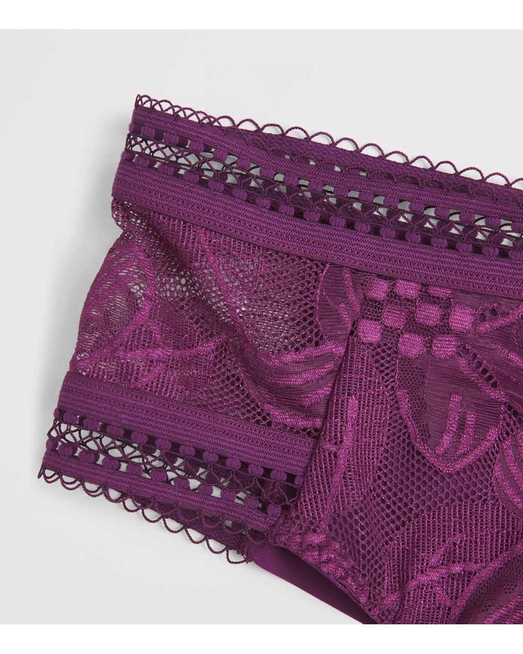 Maison Lejaby Purple Lace Songe Briefs