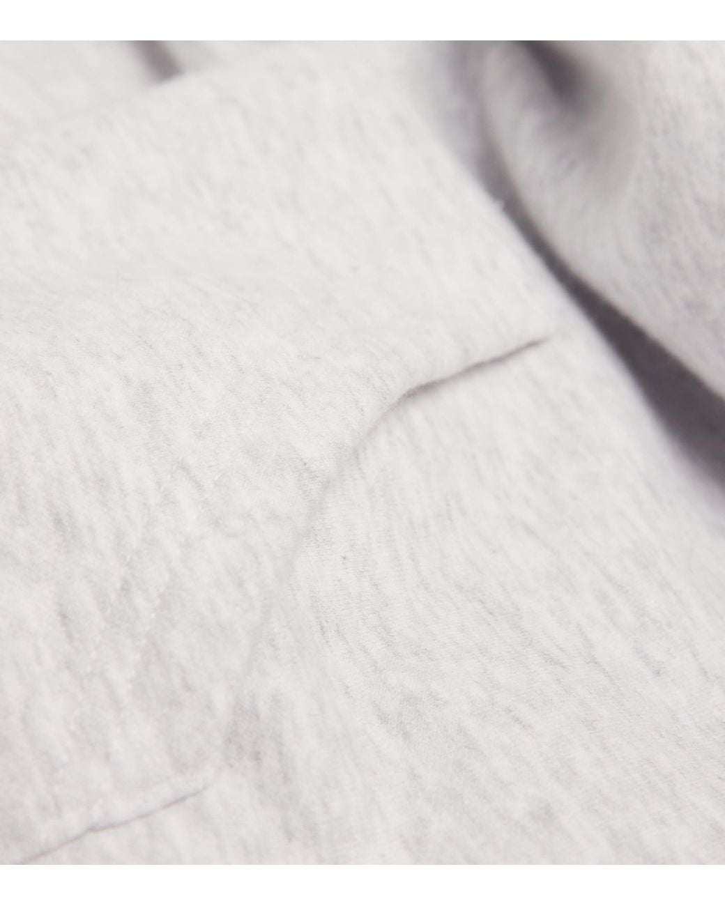 Skims White Fleece Classic Hoodie