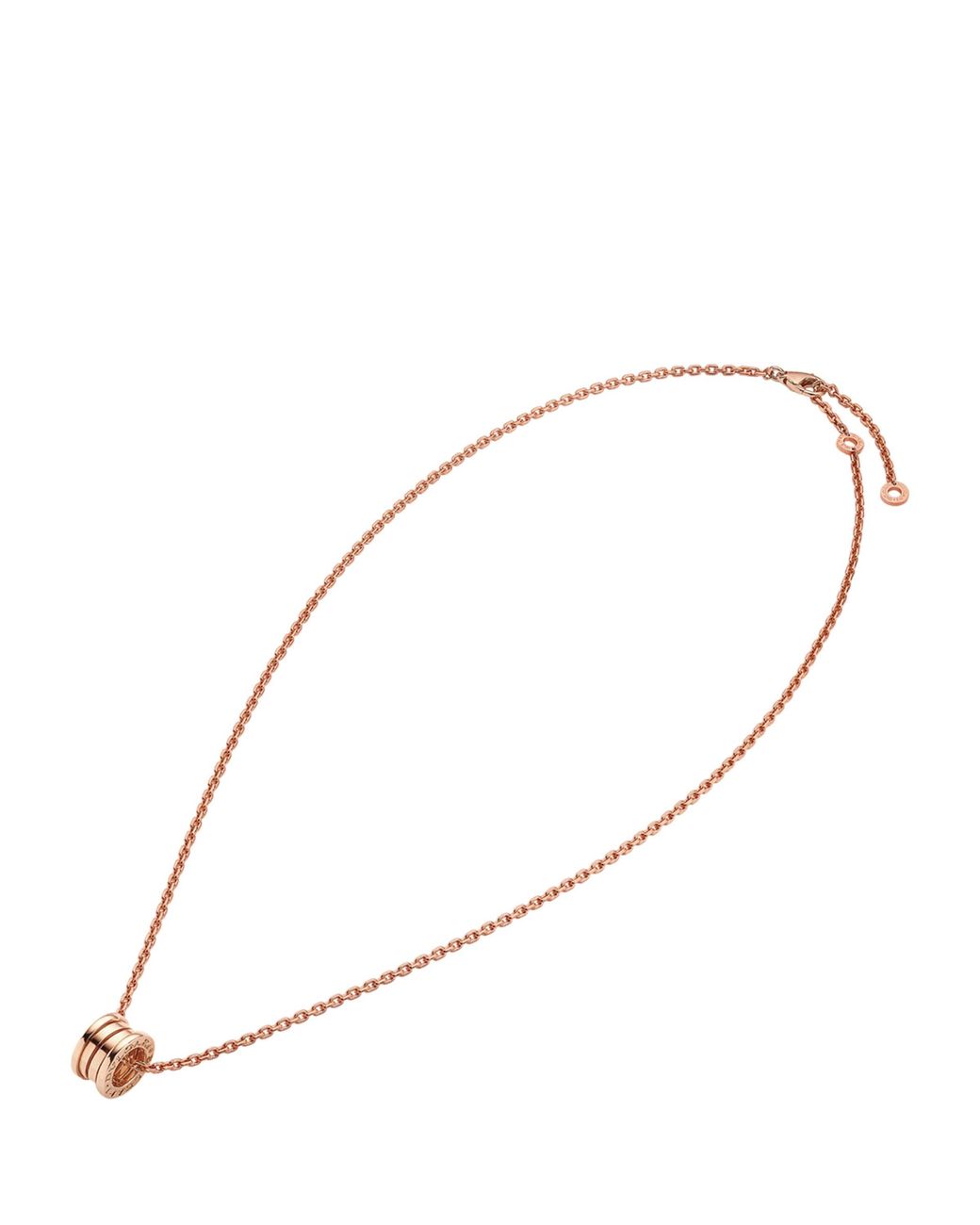 BVLGARI Metallic And Diamond B.Zero1 Necklace