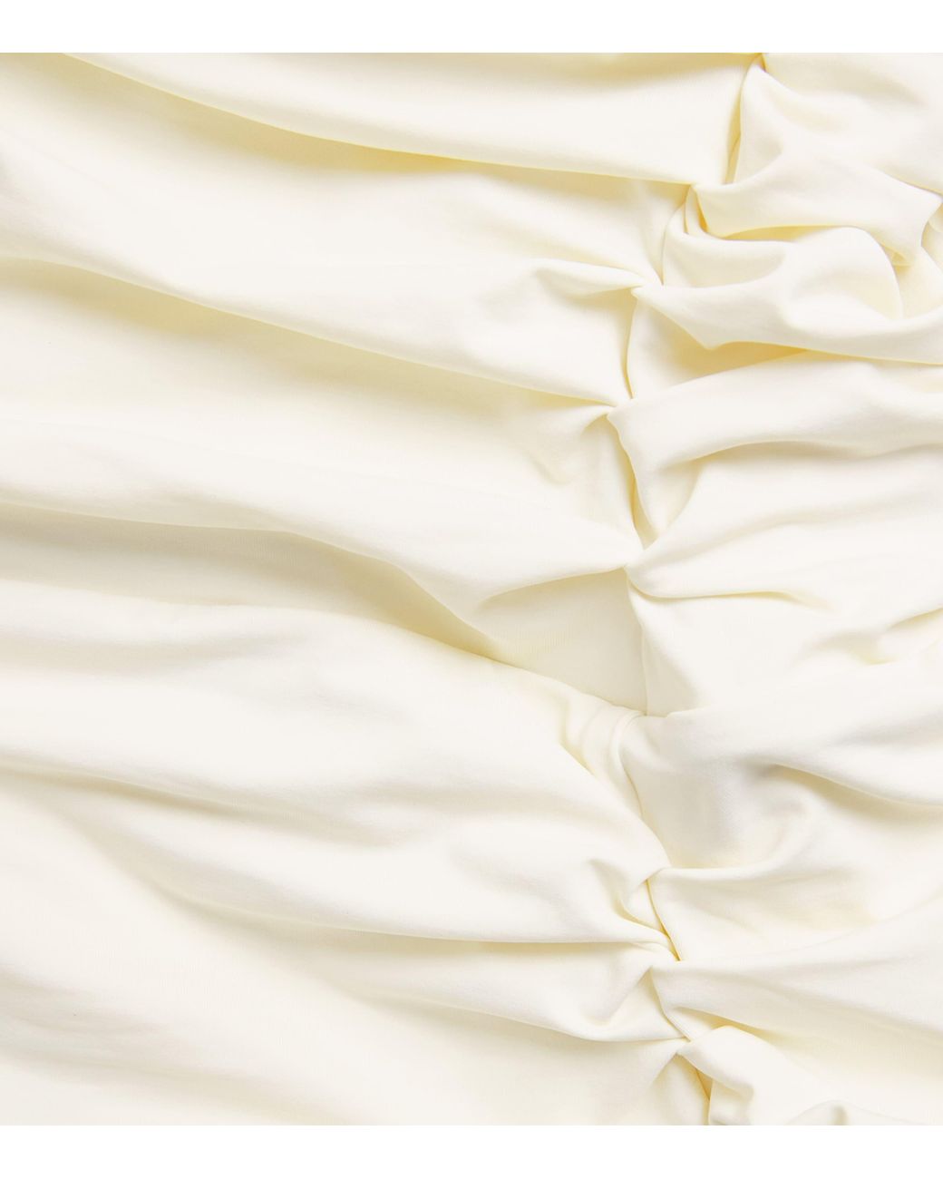 Moré Noir White Nadia Off-The-Shoulder Swimsuit