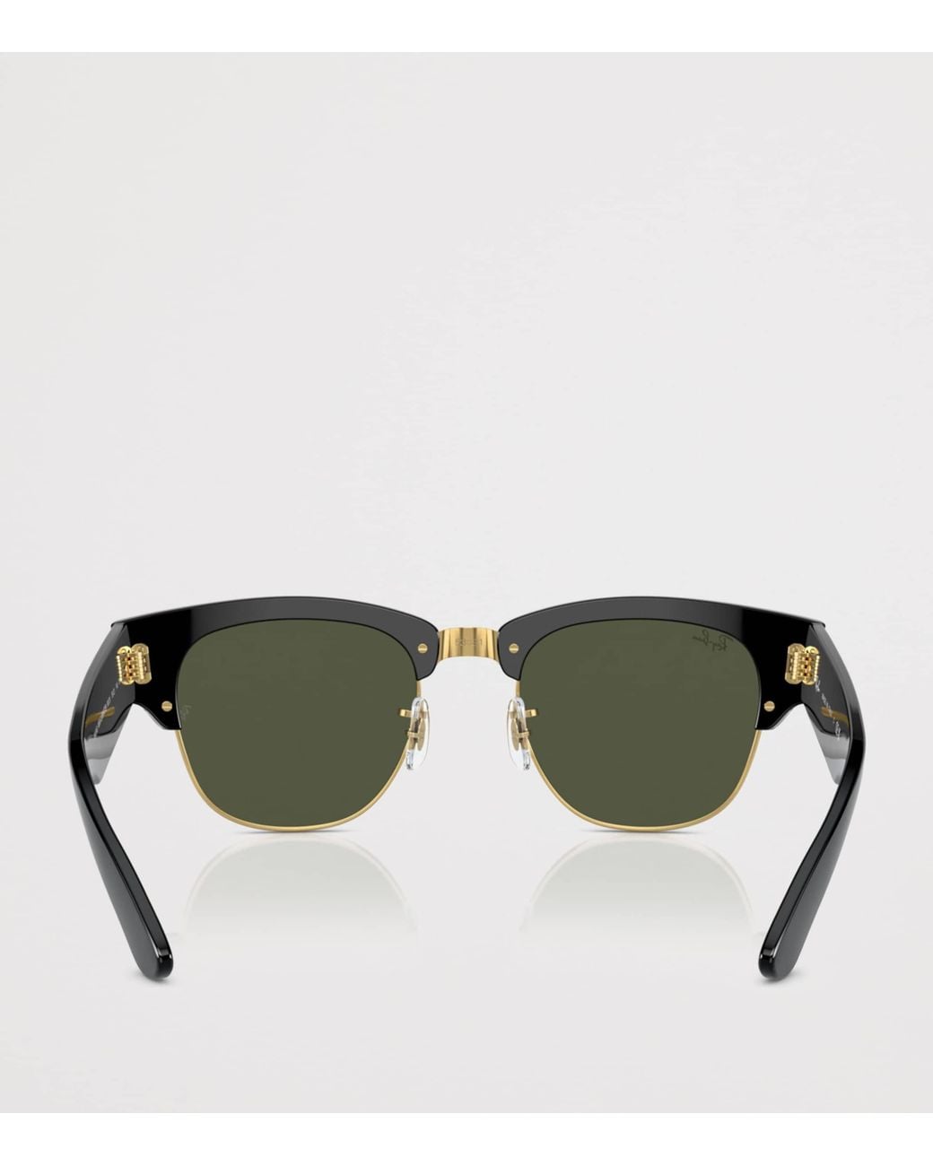 Ray-Ban Green Mega Clubmaster Square Sunglasses