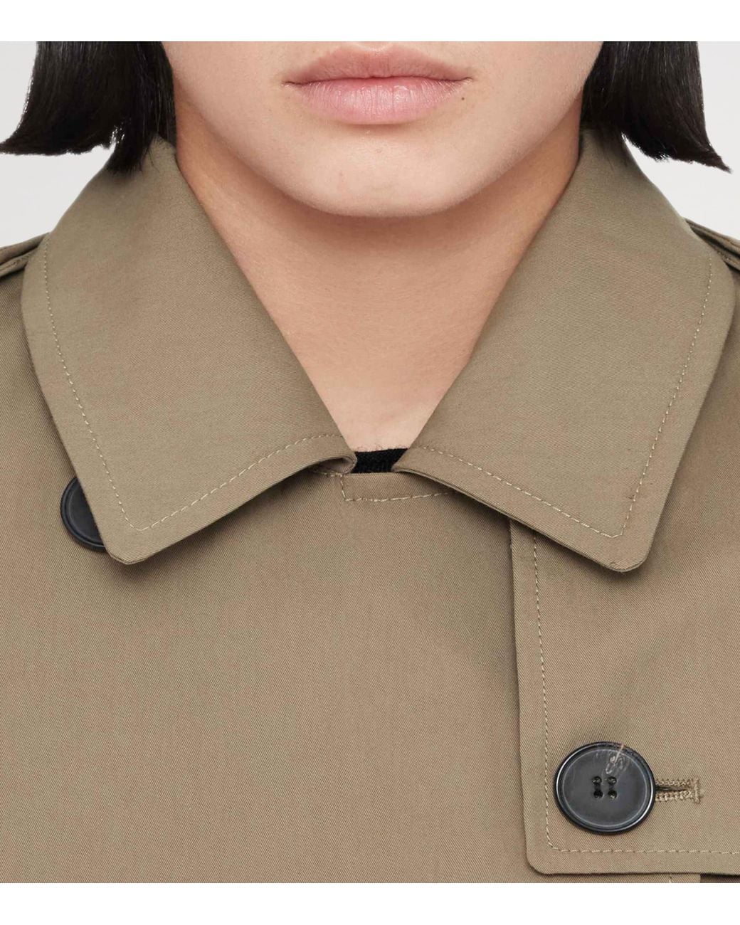 AllSaints Natural Leonard Trench Coat