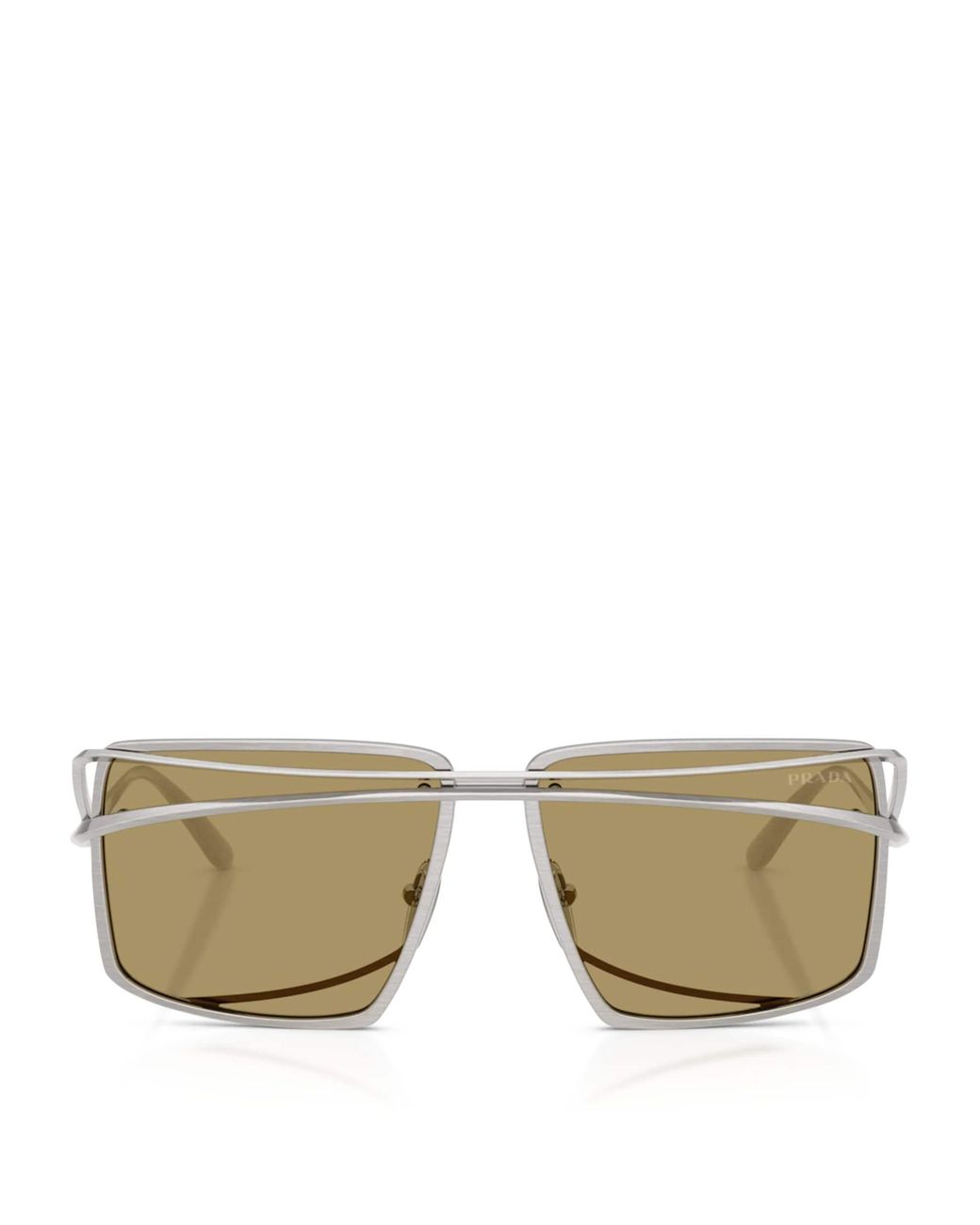 Prada Natural Metal Runway Sunglasses for men