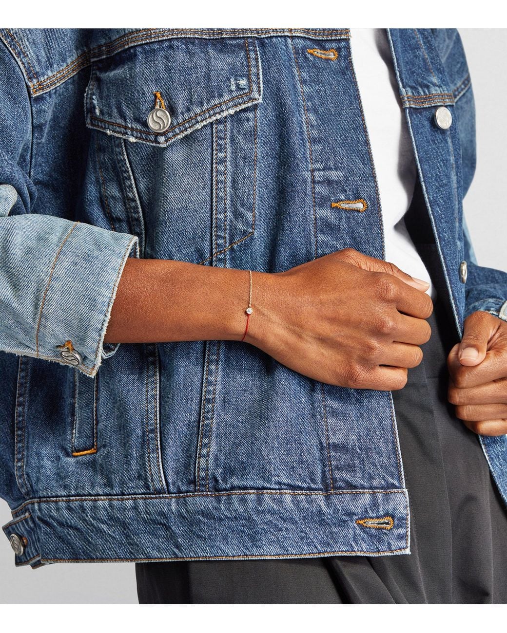 RedLine Metallic And Diamond So Pure Bracelet