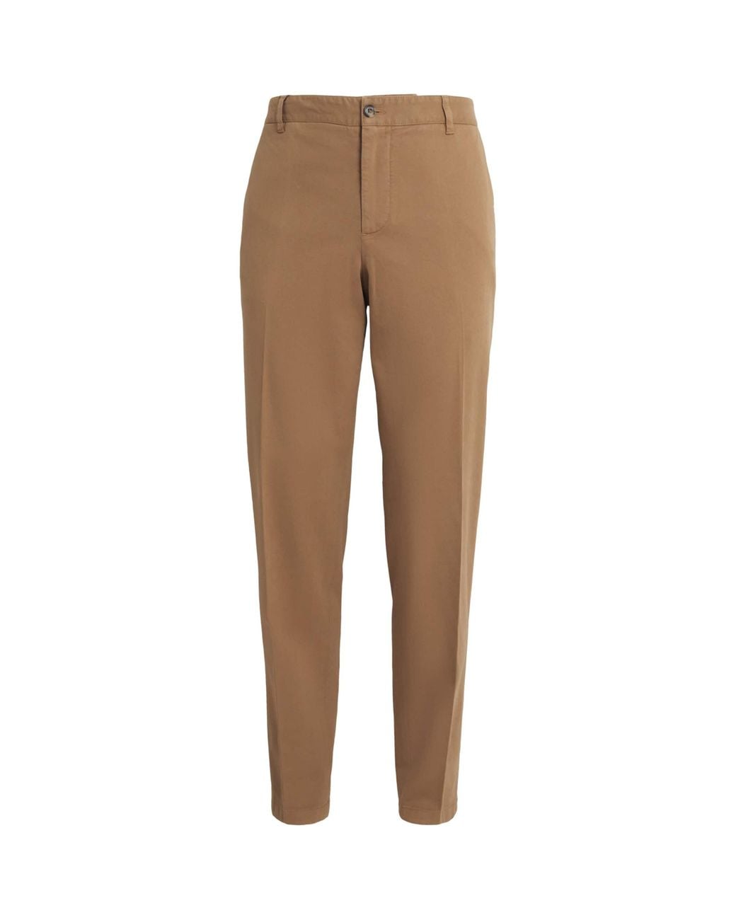 Isaia Natural Stretch-Cotton Chinos for men