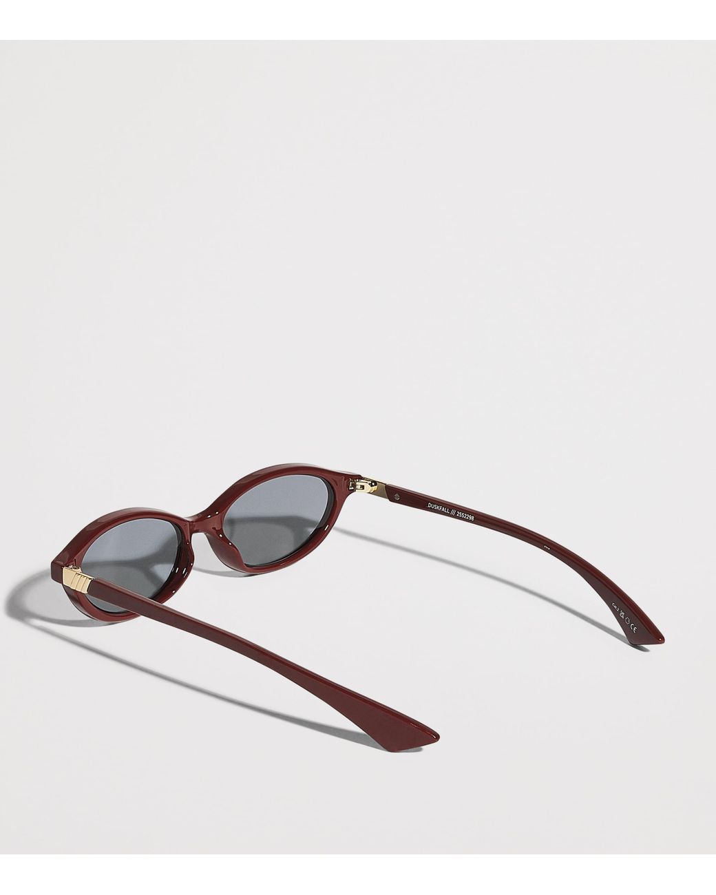 Le Specs Metallic Duskfall Cat Eye Sunglasses