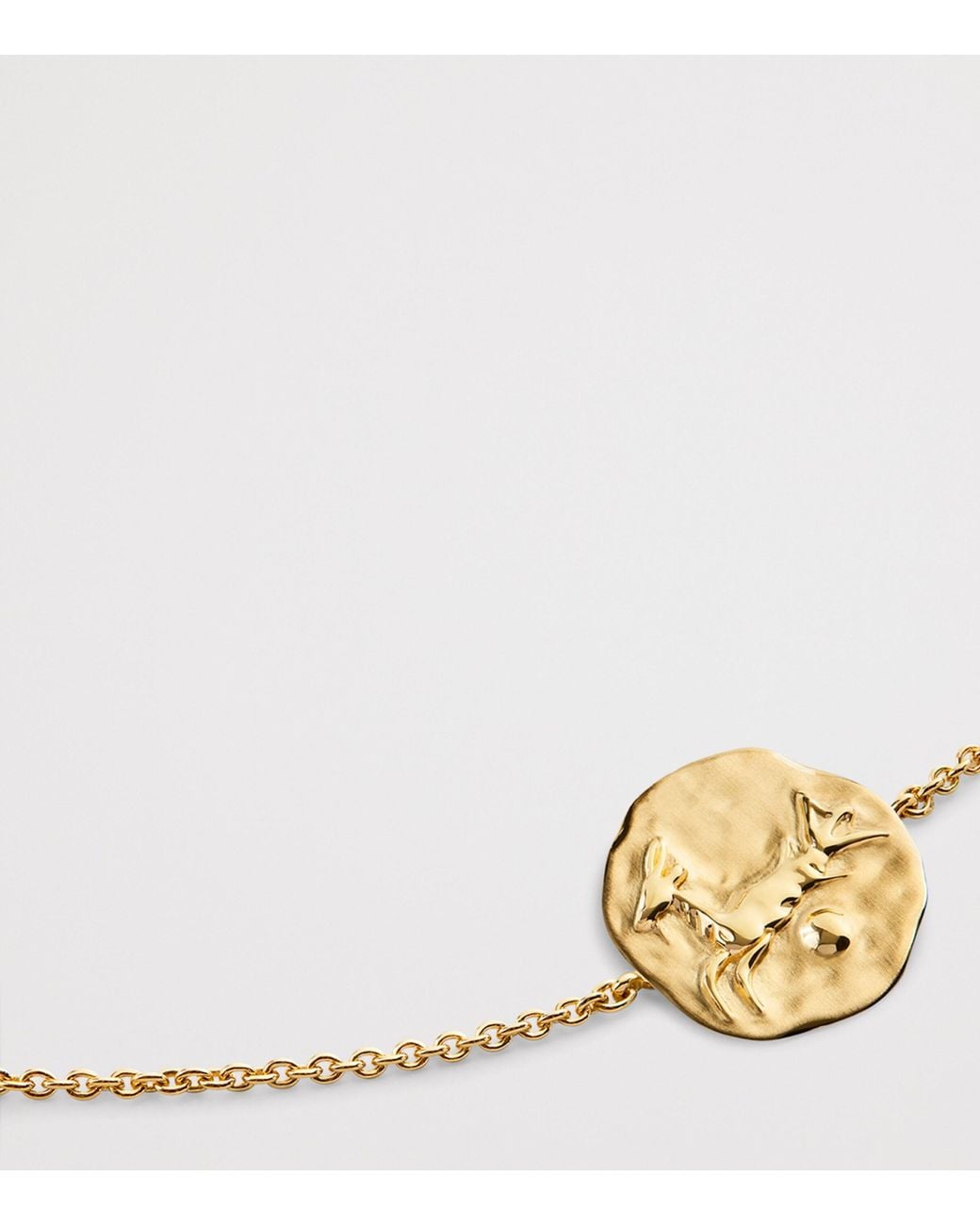 Monica Vinader Metallic Vermeil Capricorn Zodiac Bracelet