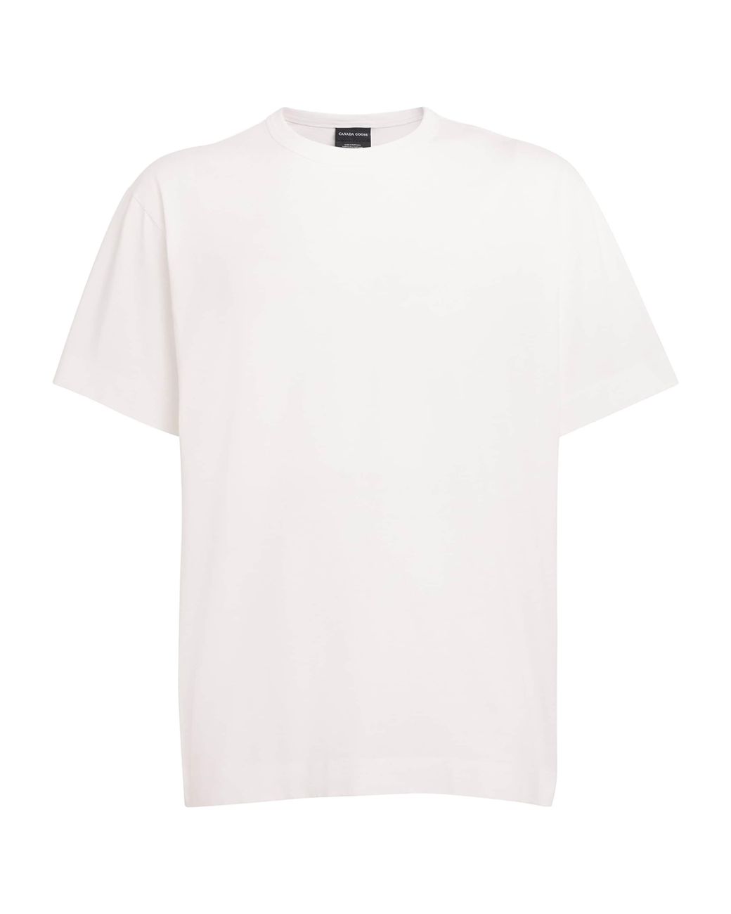 Canada Goose White Relaxed Gladstone T-Shirt for men