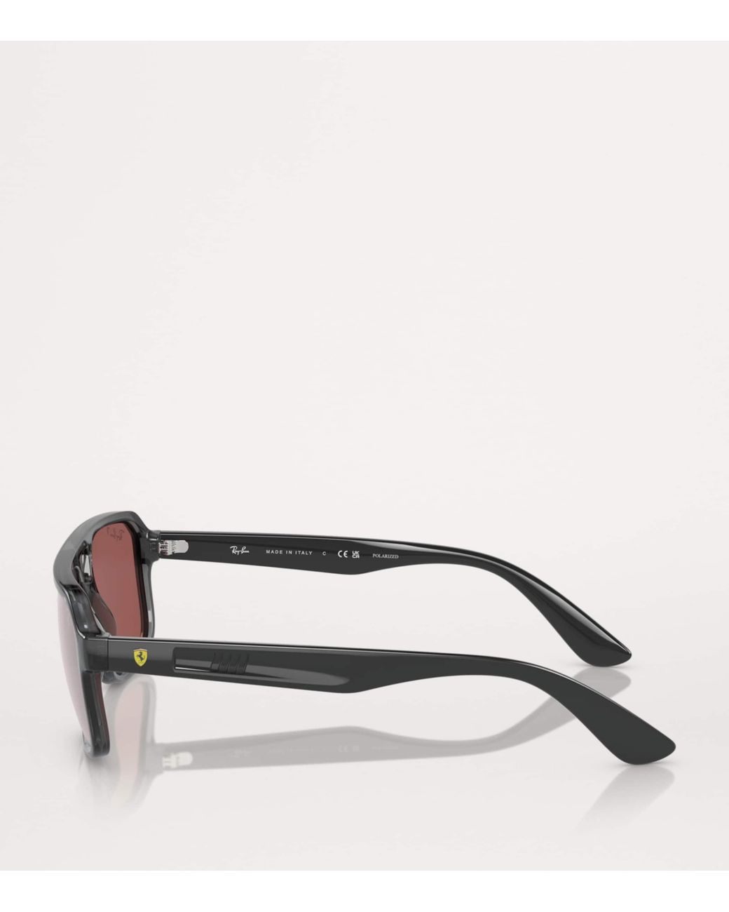 Ray-Ban Brown Nylon Rb4414M Scuderia Ferrari Collection Sunglasses
