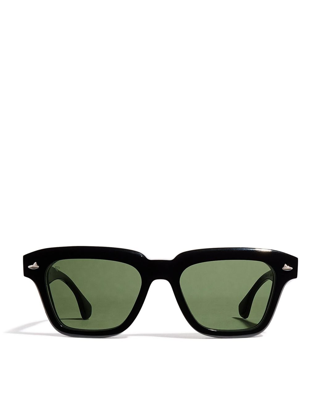 Sestini Eyewear Green Acetate Quattro Sunglasses for men